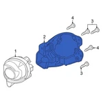 For Mazda 2017-2018 B63B51694 Left Fog Light Bracket. Fixed Price $12.87.