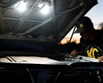 Kc Hilites 355 Cyclone Led Under Hood Or Body Light Kit Pair With Wiring. Fixed Price $129.95.