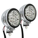 2X 4" Chrome Car Van Bus Front Led Lights 12V Spot Fog Halogen Round Lamp. Fixed Price $49.36.