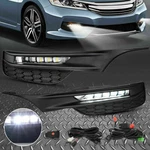 Pair For Honda Accord 2016 2017 Front Fog Lights Lamp Cover Bezel Left Right. Fixed Price $76.99.