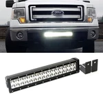 96W Led Light Bar W/ Lower Bumper Mounting Bracket, Wirings 09-14 Ford F-150. Fixed Price $121.09.