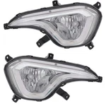 For Hyundai Santa Fe 2013-2016 Fog Light Driver Passenger Side Pair Capa. Fixed Price $263.47.