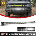 Lower Bumper Mount 30" Led Light Bar Spot Flood Combo Beam 2021+ Ford Bronco. Fixed Price $40.96.