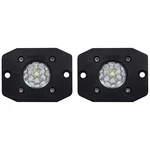 Rigid 20641 Ignite Flood Diffused White Rectangle Led Lights Pair Kit Set Black. Fixed Price $224.99.