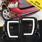 Black Bumper Drl Led Fog Lights For Dodge Ram 1500 2013 2014 2015 2016 2017. Fixed Price $89.99.