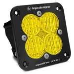 Baja Designs Black Squadron Sport Flush Mount Amber Wide Cornering Led Light Pod. Fixed Price $152.95.