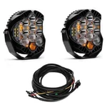 Baja Designs Pair LP9 Pro Clear White Led Driving/combo Lights & Toggle Harness. Fixed Price $1333.85.