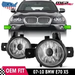 Fog Light Fits 2007-10 Bmw E70 X5 Clear Lens Bumper Driving Lamps W/ Bulb &. Fixed Price $37.99.