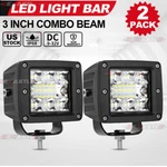 Pair 3INCH 240W Led Work Light Cube Pods Driving Fog Spot /flood. Fixed Price $22.78.