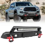 Aaiwa For 2016-2023 Toyota Tacoma Stubby Front Bumper With Winch Plate&led Light. Fixed Price $269.98.