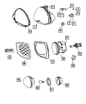 Genuine Mopar Fog Lamp Bracket 5029228AA. Fixed Price $118.61.