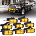 Xprite Amber 20 Led Surface Flush Mount Grille Emergency Strobe Lights Kit. Fixed Price $195.96.