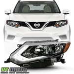 For 2017-2019 Nissan Rogue Halogen W/led Drl Headlight Headlamp Driver Side. Fixed Price $68.99.