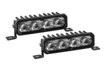 New Pair Diode Dynamics SS6 Sae/dot White Led Light Bar Sport Combo Abl. Fixed Price $299.95.