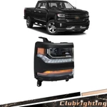 For Chevrolet Silverado 1500 2016 2017 2018 Headlight Assy Hid/xenon Passenger. Fixed Price $82.93.