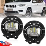 For Jeep Cherokee 2019 2020 2021 2022 Pair Front Led Fog Light Lamp 68410368AB. Fixed Price $41.11.