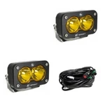 Baja Designs S2 Sport Universal Pair Spot Led Lights Amber. Fixed Price $243.95.