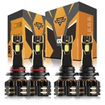 Auxbeam Canbus Led Headlight 4 Bulbs 9005 9006 High Low Combo Super Bright White. Fixed Price $49.99.