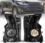 For 2017 2018 2019 Toyota Highlander Fog Lights Bumper Lamps W/wiring+switch. Fixed Price $54.99.