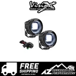 Vision X Round CG2 Sae Led Light Cannon Kit Pair Clear 4320 Lumens 40W 3.33A. Fixed Price $530.00.