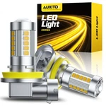 Auxito 3000K Yellow Led Front Fog Driving Light Bulbs H11/H16 Conversion Kit Epu. Fixed Price $18.04.