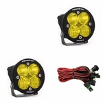 Baja Designs Squadron Round Sport Amber Driving/combo Led Lights With Harness. Fixed Price $260.95.