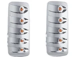 Kenworth T660 Driver/passenger Side Mirror Covers 3/4" Amber Led Lights Pair. Fixed Price $201.04.