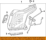 Cadillac Gm Oem Headlamp-front Lamps-headlamp Assembly Bracket Right 23134120. Fixed Price $44.21.
