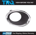 Trq Front Right Fog Light Bezel Chrome & Black Fits 2017-2019 Nissan Rogue Sport. Fixed Price $50.95.