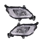 Kia Forte 2017 2018 Fog Lights Front Pair Capa KI2593156, KI2592156. Fixed Price $306.84.