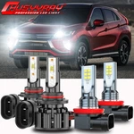 For Mitsubishi Eclipse Cross 2018-2020 Combo Led Headlight + Fog Bulbs 4PC. Fixed Price $29.99.