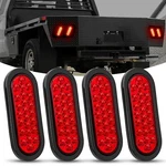 Nilight 6INCH Oval Trailer Tail 4PCS 24LED Stop Brake Turn Marker Lights. Fixed Price $39.99.