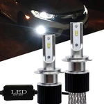 H7 6000K White Fanless Led Kit Headlight Bulb 60W High Bright For 19 Kia Sorento. Fixed Price $36.79.