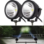 Led Round Driving Fog Lights, 2PCS, 4 Inch Super Bright White Spot Beam. Fixed Price $60.13.