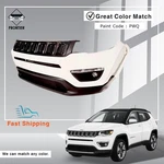 2017-2020 Jeep Compass Front Bumper Complete Paint Code Pwq. Fixed Price $490.00.