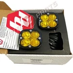 Baja Designs Squadron Pro Led 3" Pod Lights Pair Amber Driving/combo & Harness. Fixed Price $440.95.
