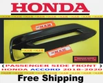 18 19 20 Honda Accord Oem Front Bumper Fog Light Cover Grille Passenger Side Rh. Fixed Price $49.45.