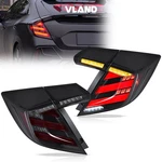 Vland Smoked Led Tail Lights For 16-21 Honda Civic Hatchback/type W/sequential. Fixed Price $309.99.