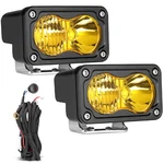 2PCS 3" S2 Sport Amber Combo Driving Offroad Led Light Cube Pods With Harness. Fixed Price $43.95.