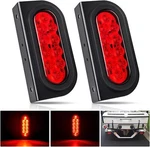 Nilight 6 Inch Oval Trailer Tail With Flush Mount Grommets Plugs. Fixed Price $92.99.