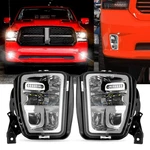 Auxbeam Led Fog Lights Dot Replacement For Dodge Ram, Chrome. Fixed Price $169.42.