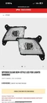 Spyder Clear Led Fog Lights 5086983 Fits 19-23 Chevy 1500/2500/3500. Fixed Price $54.99.