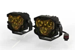Morimoto 4BANGER Ncs Amber Combo Beam 5700K Led Light Pod Kit Universal Mount. Fixed Price $462.00.