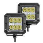 Go Rhino 751803023SCS Bright Series Lights - Pair Of 3X3 Cube Spot Kit. Fixed Price $186.03.