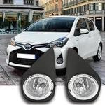 Clear Fog Lights For 2015-2017 Toyota Yaris Hatchback 2/4DR W/bezel Switch Bulbs. Fixed Price $39.99.