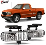 Winjet Factory Style Fog Lights Clear +brackets Fits 2000-2006 Gmc Yukon. Fixed Price $54.95.