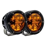 Rigid 360-SERIES Spot Amber Pro 4-INCH Led Fog Driving Round Ditch Lights Pair. Fixed Price $459.99.