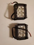 2PCS 18W Yitamotor Led Work Light Bar 4" Flood Beam Waterproof Atv Suv Boat. Fixed Price $18.48.