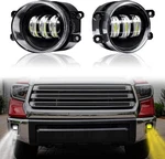 Led Fog Lights Assembly Fit For Toyota Tundra 2014-2022 Drl Bulbs. Fixed Price $55.00.