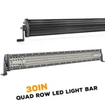 30 Inch Quad Row Led Work Light Bar Combo Off Road Driving Lamp Truck Atv 6000K. Fixed Price $54.99.